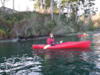 Clare kayaking